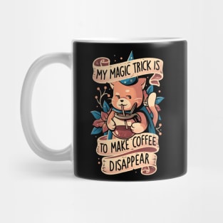 Magic Trick Cat - Cute Coffee Cat Gift Mug